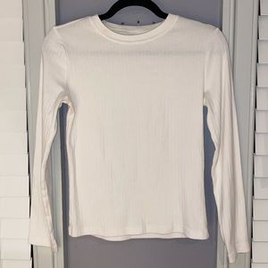 Women’s PacSun Long Sleeve White Top Small